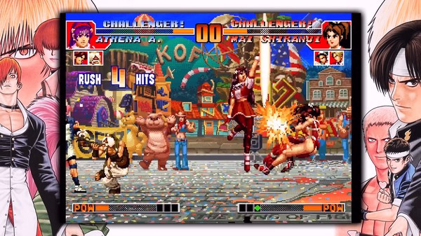 Игра THE KING OF FIGHTERS '97 GLOBAL MATCH, скриншот