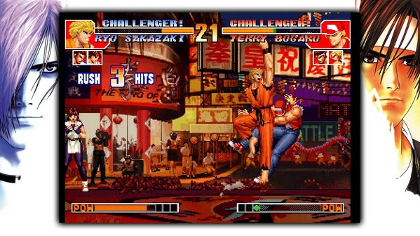Игра THE KING OF FIGHTERS '97 GLOBAL MATCH, скриншот