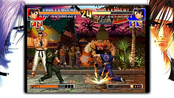 Игра THE KING OF FIGHTERS '97 GLOBAL MATCH, скриншот