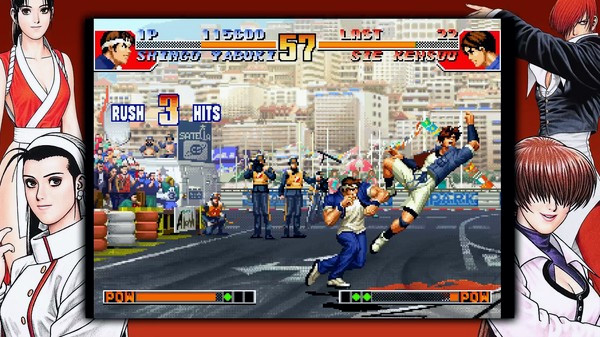 Игра THE KING OF FIGHTERS '97 GLOBAL MATCH, скриншот
