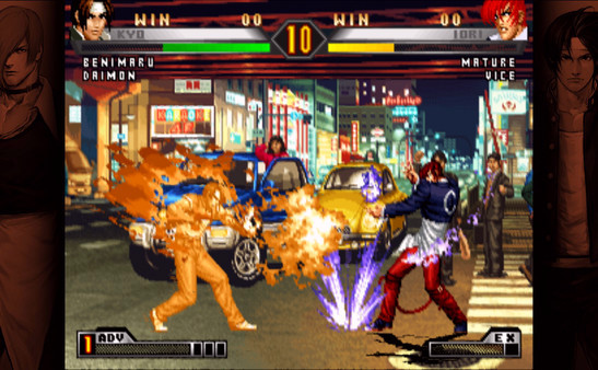 Игра THE KING OF FIGHTERS '98 ULTIMATE MATCH FINAL EDITION, скриншот