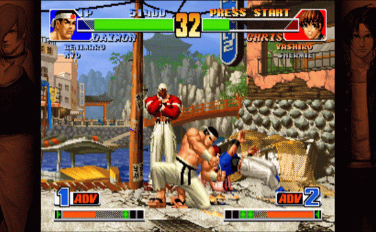 Игра THE KING OF FIGHTERS '98 ULTIMATE MATCH FINAL EDITION, скриншот