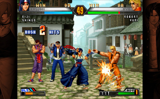 Игра THE KING OF FIGHTERS '98 ULTIMATE MATCH FINAL EDITION, скриншот