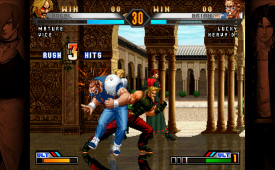 Игра THE KING OF FIGHTERS '98 ULTIMATE MATCH FINAL EDITION, скриншот