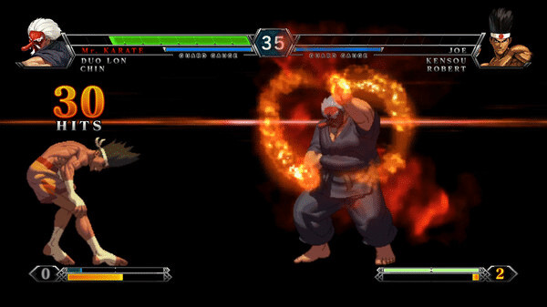 Игра THE KING OF FIGHTERS XIII GLOBAL MATCH, скриншот