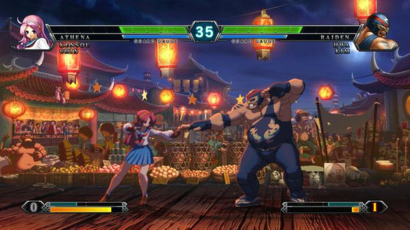 Игра THE KING OF FIGHTERS XIII, скриншот