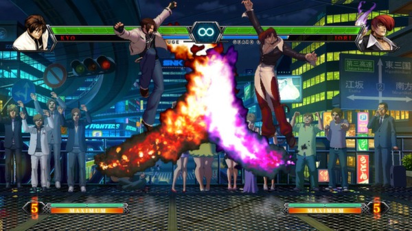 Игра THE KING OF FIGHTERS XIII, скриншот