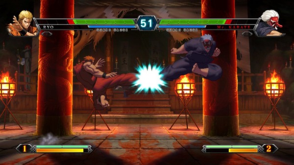Игра THE KING OF FIGHTERS XIII, скриншот