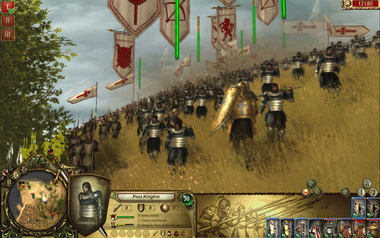 Игра The Kings' Crusade, скриншот