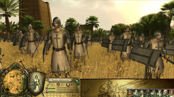 Игра The Kings' Crusade: Teutonic Knights, скриншот