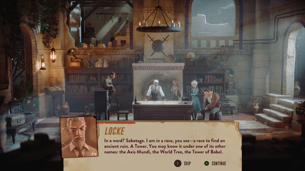Игра The Lamplighters League, скриншот