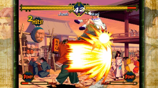 Игра THE LAST BLADE, скриншот