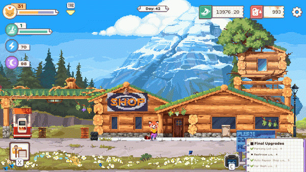 Игра The Last Gas Station, скриншот