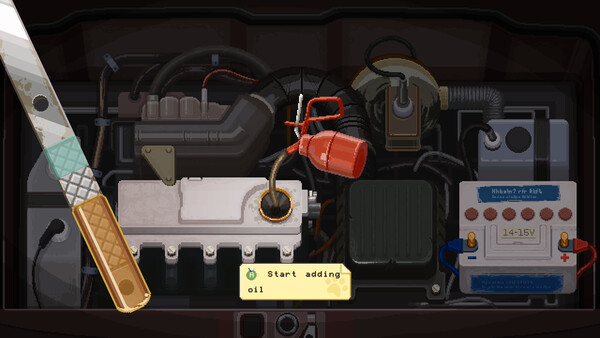 Игра The Last Gas Station, скриншот