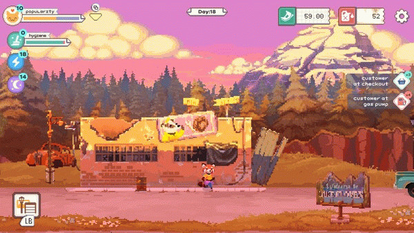 Игра The Last Gas Station, скриншот