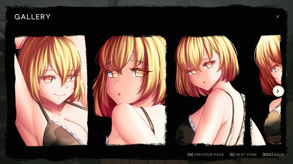 Игра The Last of Waifus, скриншот