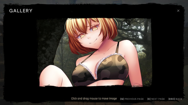 Игра The Last of Waifus, скриншот