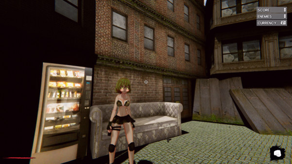 Игра The Last of Waifus, скриншот