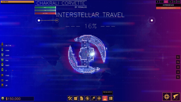 Игра The Last Starship, скриншот