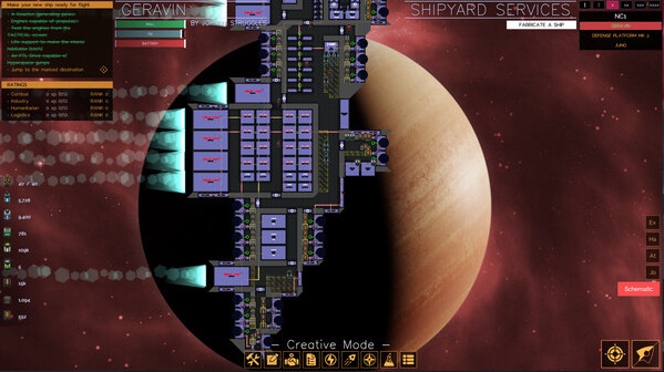 Игра The Last Starship, скриншот