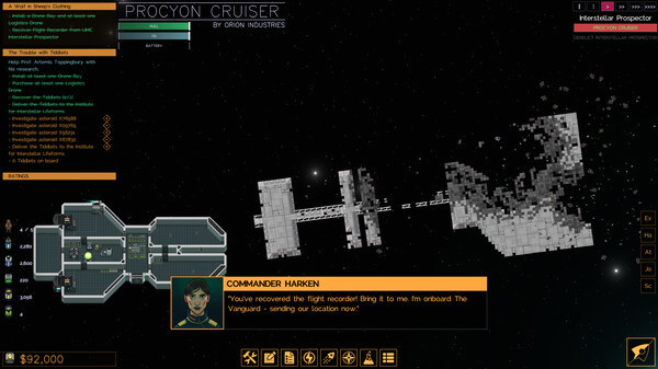 Игра The Last Starship, скриншот