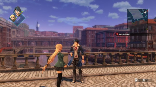 Игра The Legend of Heroes: Kuro no Kiseki, скриншот