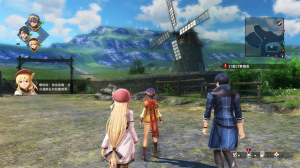 Игра The Legend of Heroes: Kuro no Kiseki, скриншот