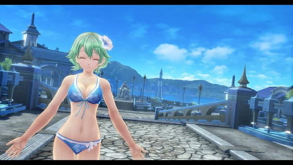 Игра The Legend of Heroes: Sen no Kiseki III - Musse's "Coquettish Blue" Costume, скриншот