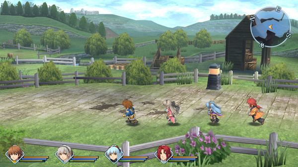Игра The Legend of Heroes: Trails from Zero, скриншот