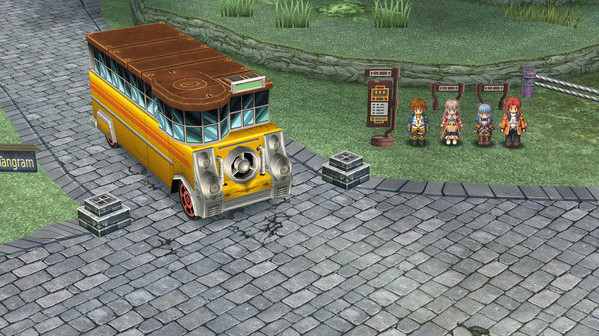 Игра The Legend of Heroes: Trails from Zero, скриншот