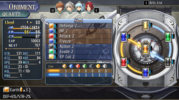 Игра The Legend of Heroes: Trails from Zero, скриншот