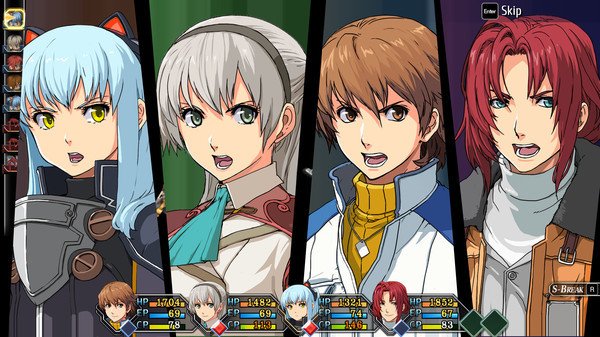 Игра The Legend of Heroes: Trails from Zero, скриншот