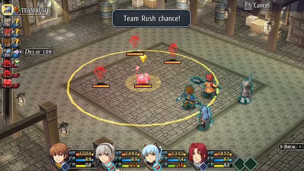 Игра The Legend of Heroes: Trails from Zero, скриншот