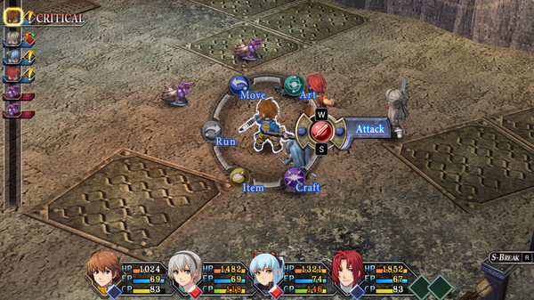 Игра The Legend of Heroes: Trails from Zero, скриншот