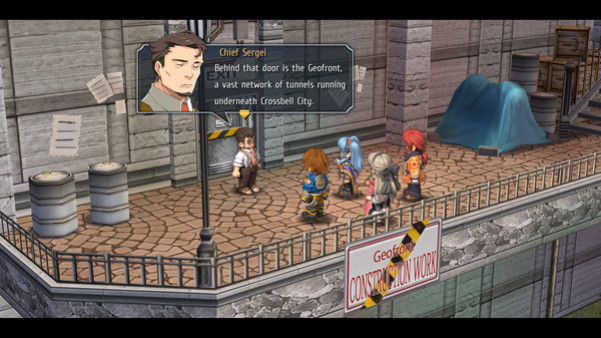 Игра The Legend of Heroes: Trails from Zero, скриншот