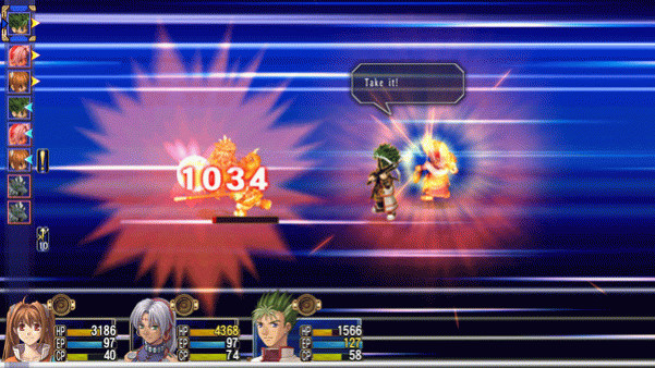 Игра The Legend of Heroes: Trails in the Sky SC, скриншот
