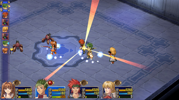 Игра The Legend of Heroes: Trails in the Sky SC, скриншот