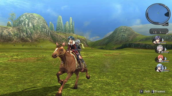 Игра The Legend of Heroes: Trails of Cold Steel II, скриншот