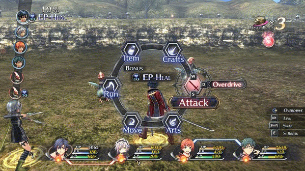 Игра The Legend of Heroes: Trails of Cold Steel II, скриншот