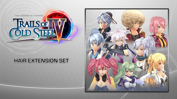 Игра The Legend of Heroes: Trails of Cold Steel IV - Hair Extension Set, скриншот