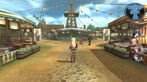 Игра The Legend of Heroes: Trails of Cold Steel, скриншот