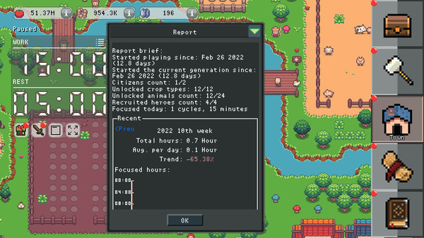 Игра The Legend of Pomodoro, скриншот