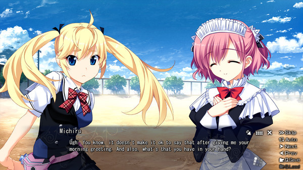 Игра The Leisure of Grisaia, скриншот