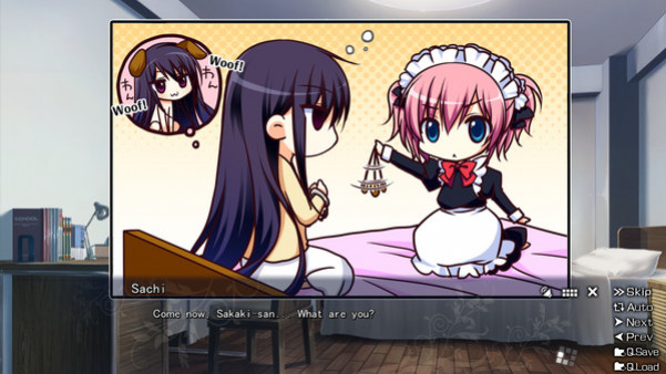 Игра The Leisure of Grisaia, скриншот