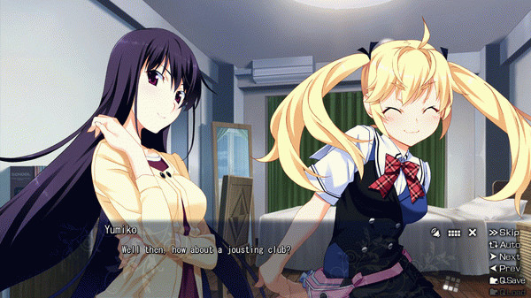 Игра The Leisure of Grisaia, скриншот