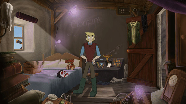 Игра The Little Acre, скриншот