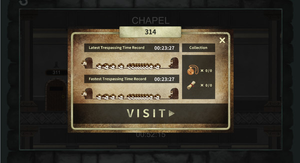 Игра The little vampir, скриншот