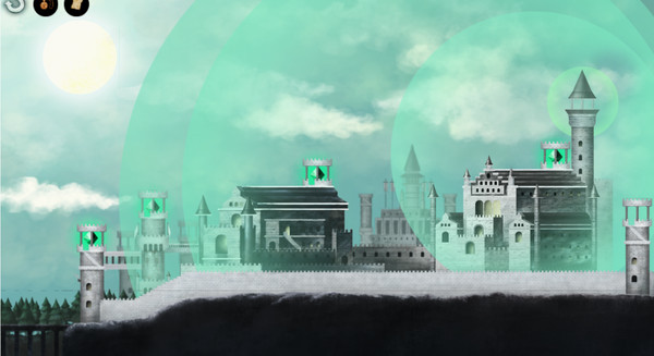 Игра The little vampir, скриншот