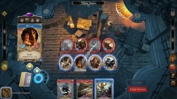 Игра The Lord of the Rings: Adventure Card Game, скриншот