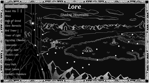 Игра The Lord of the Rings: Gollum - Lore Compendium, скриншот